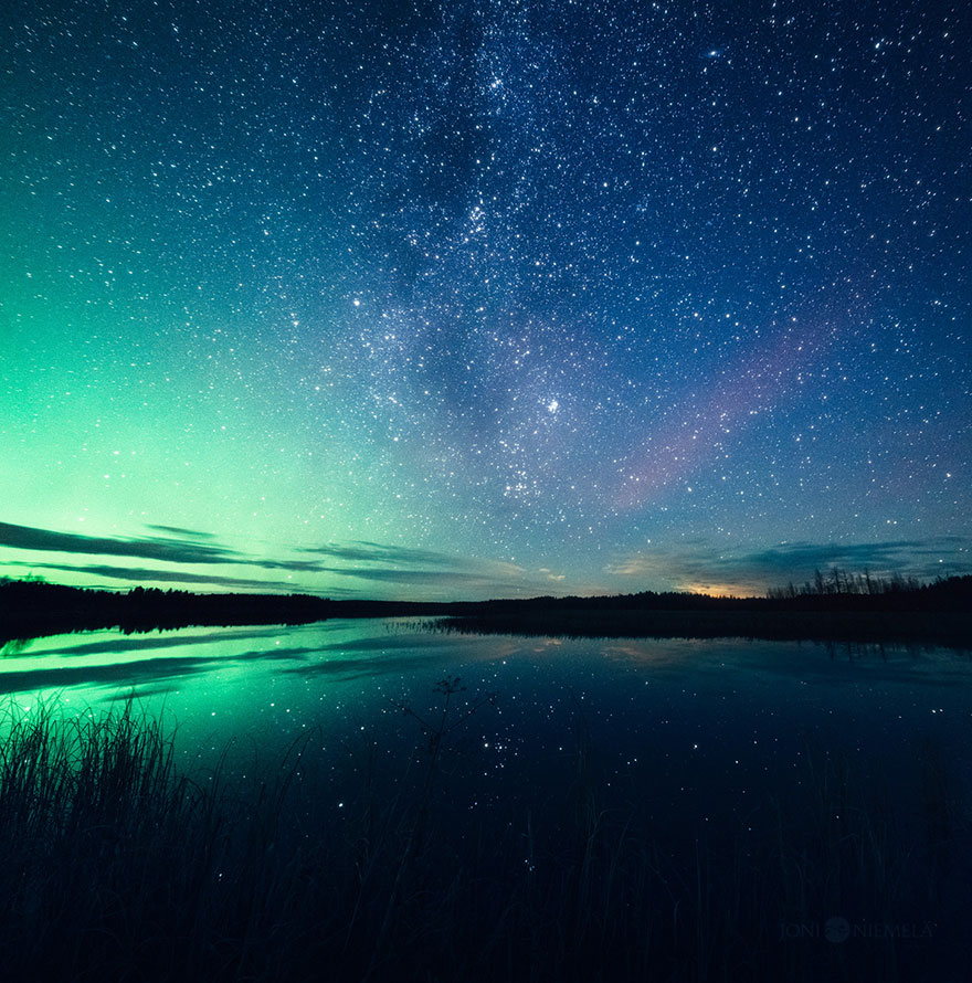 Lenyűgöző felvételek az északi égboltról