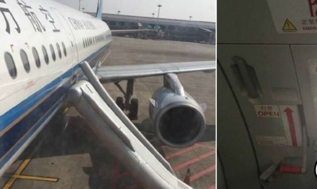 Vészcsúszdát nyitott ki a repülőn egy kínai nő vécézés helyett