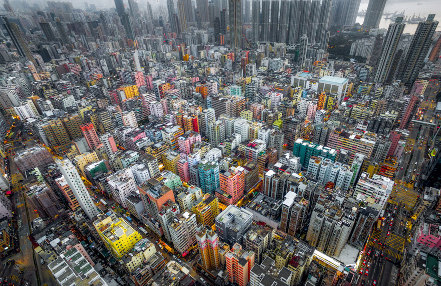 Csodálatos felvételek Hong Kong városáról