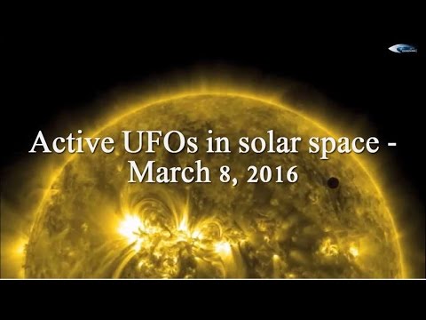 UFO invázió a Nap körül - videó