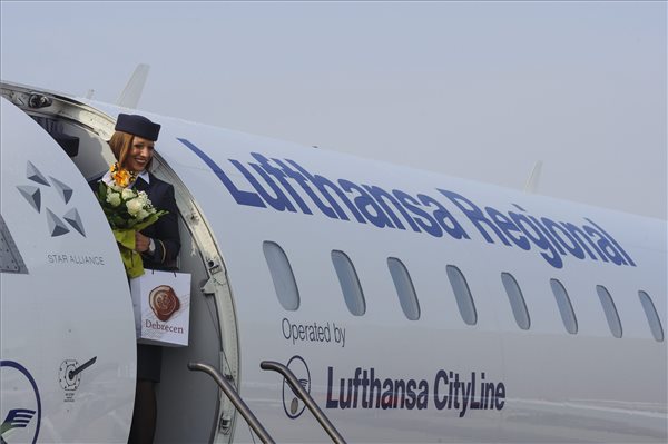 Elindult a Lufthansa első Debrecen-München járata (2. rész)
