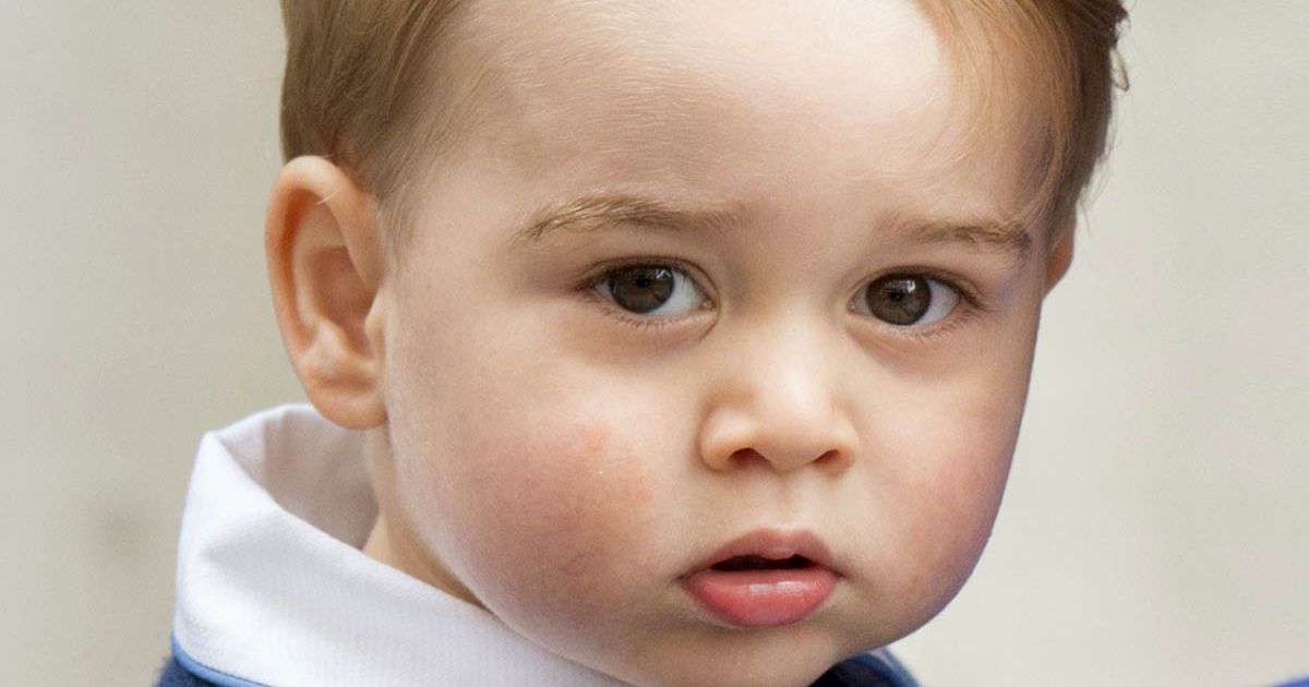 Pizsamában fogadta Obama elnököt a tündéri 2 éves György herceg
