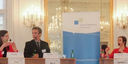 A pécsi Nick Patrick lett a Vitázik a világ ifjúsága magyarországi vitavetélkedő győztese