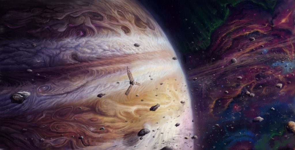 Kísérteties hangokat rögzített a Jupiternél járó műhold