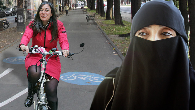 Migráns nőket közpénzből milliókért tanítják biciklizni Ausztriában