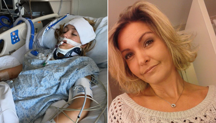 Megrázó fotókat tett fel az anya vodkától kómába esett tinilányáról