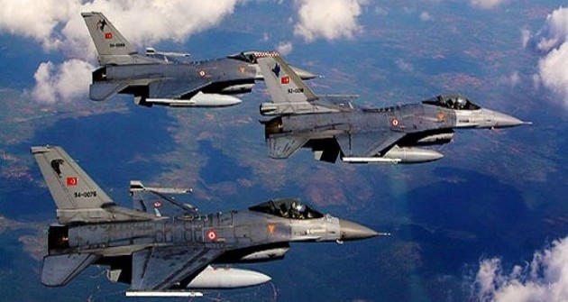 A török légierő is részt vesz a moszuli hadműveletben