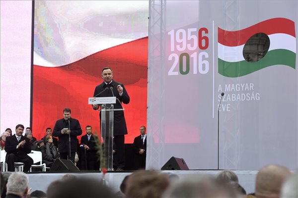 Andrzej Duda: a magyarok mindig számíthatnak Lengyelországra